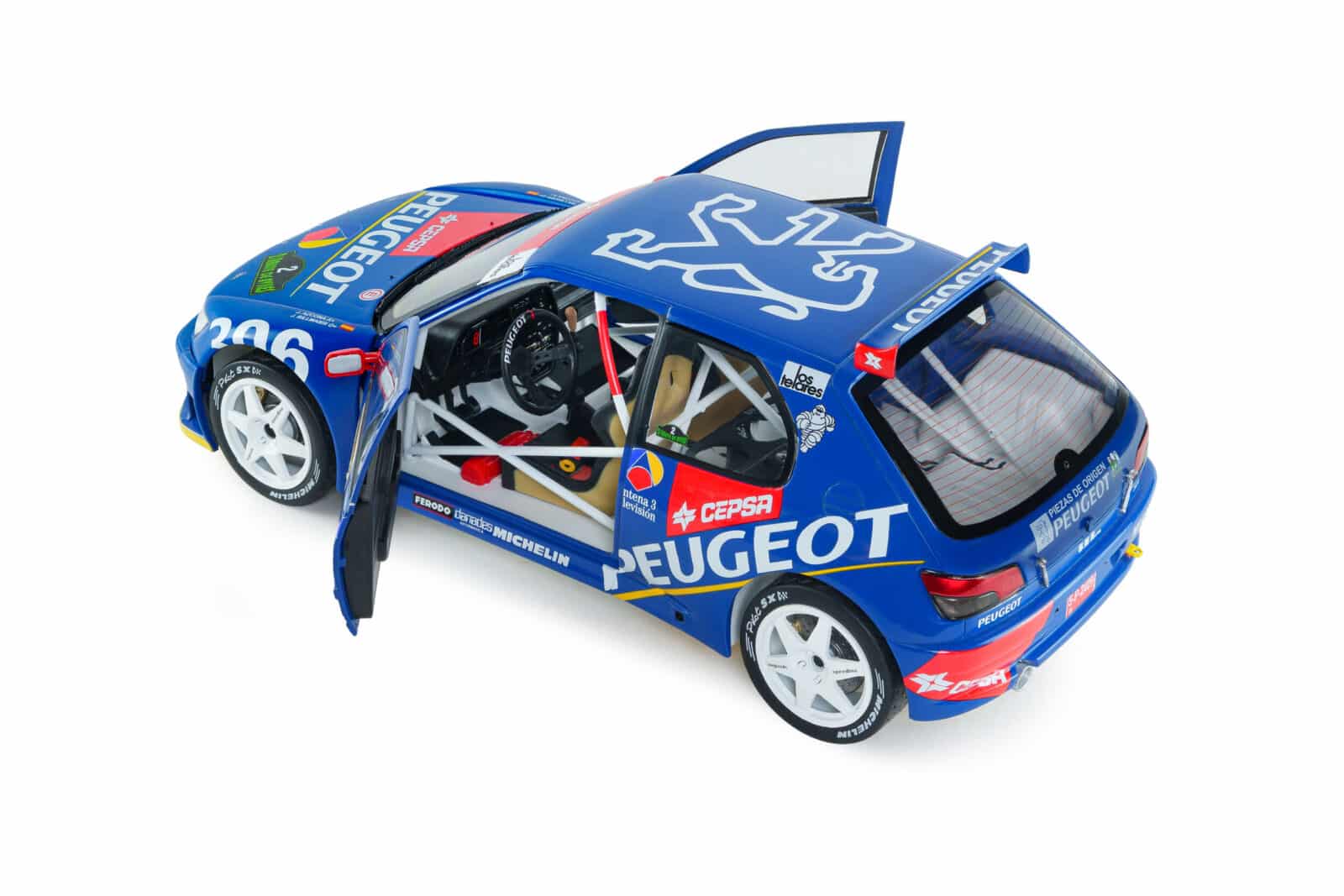Solido 1:18 Peugeot 306 Maxi No.2 J.Azcona, J.Billmaier 1997