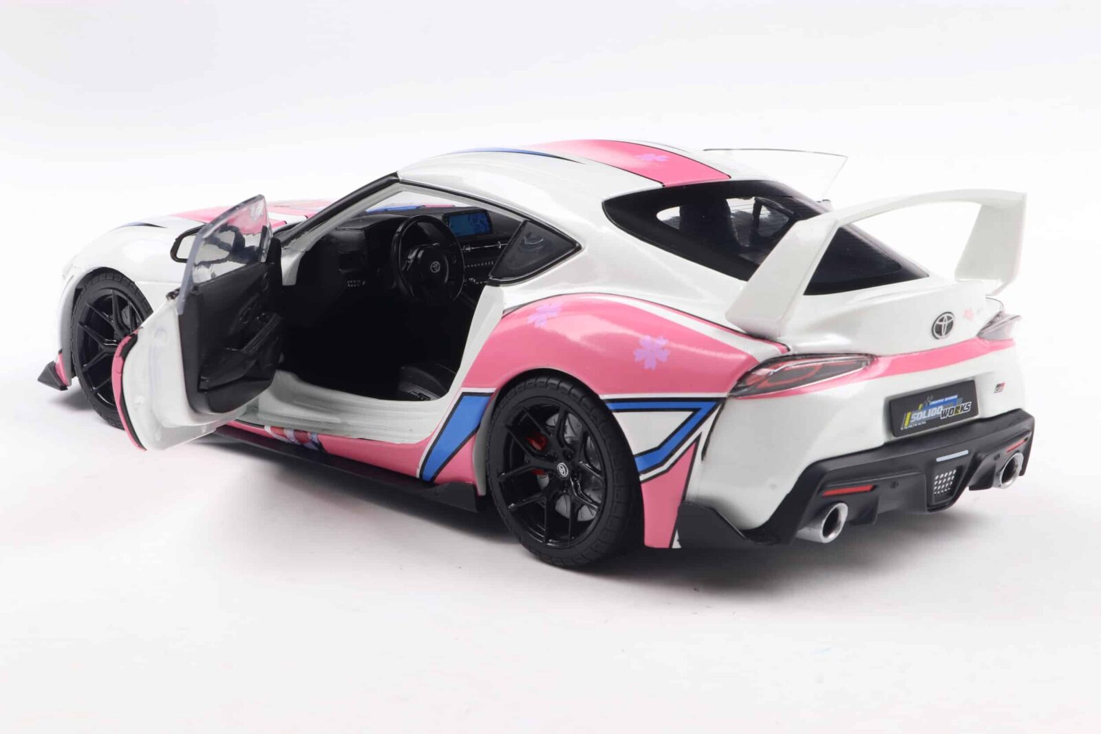 Solido - 1:18 Toyota GR Supra Solido Works Itasha White 2024
