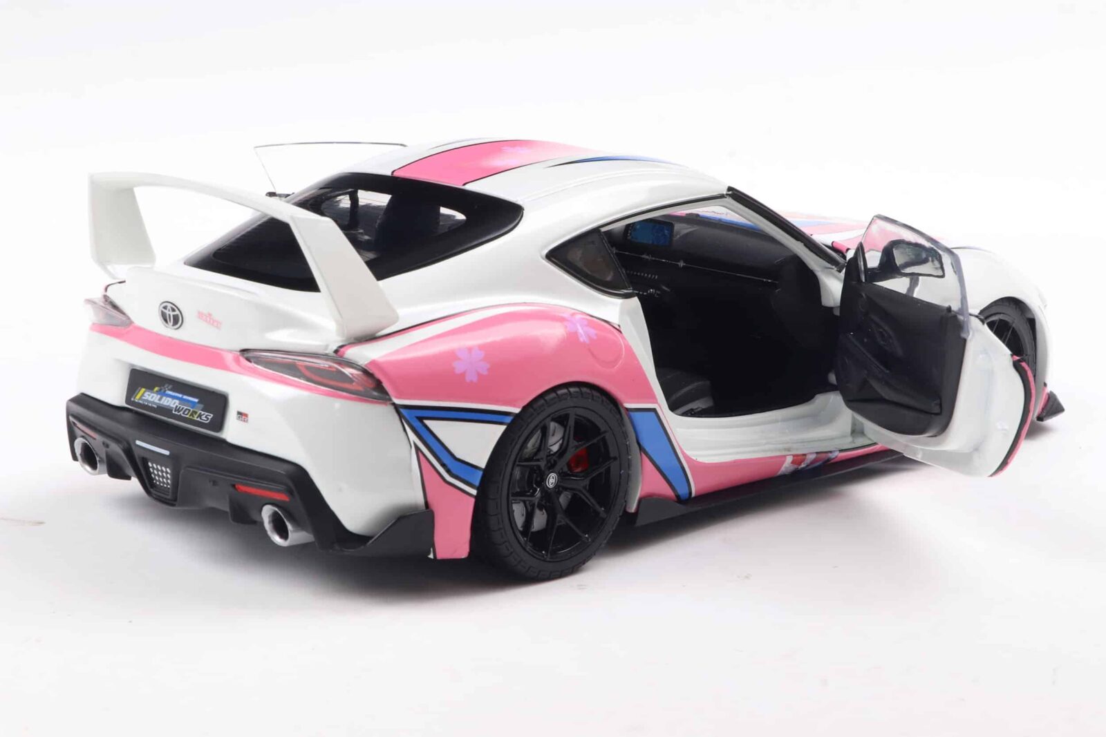 Solido - 1:18 Toyota GR Supra Solido Works Itasha White 2024