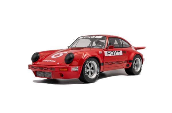 Solido 1:18 Porsche 911 IROC Daytona 1974 #6 Foyt (S1810704) Diecast Model