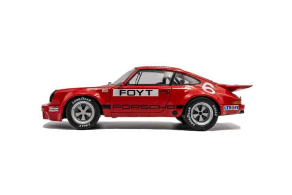 Solido 1:18 Porsche 911 IROC Daytona 1974 #6 Foyt (S1810704) Diecast Model 10 Solido 1:18 Porsche 911 IROC Daytona 1974 #6 Foyt (S1810704) Diecast Model