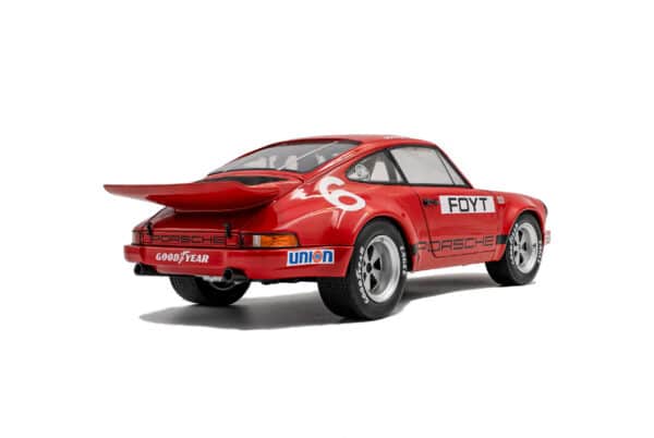 Solido 1:18 Porsche 911 IROC Daytona 1974 #6 Foyt (S1810704) Diecast Model 8 Solido 1:18 Porsche 911 IROC Daytona 1974 #6 Foyt (S1810704) Diecast Model
