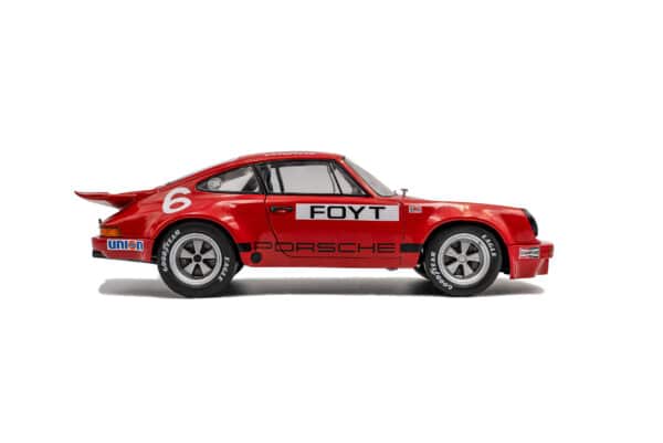 Solido 1:18 Porsche 911 IROC Daytona 1974 #6 Foyt (S1810704) Diecast Model 11 Solido 1:18 Porsche 911 IROC Daytona 1974 #6 Foyt (S1810704) Diecast Model