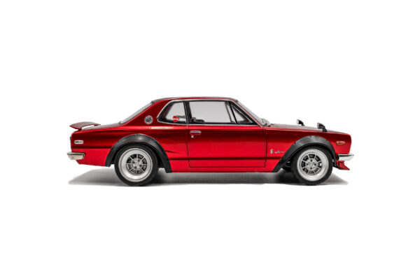 Solido 1:18 Nissan Skyline (C10) Hakosuka Solido Works Red Metallic 1970 (S1813002) Diecast Model 10 Solido 1:18 Nissan Skyline (C10) Hakosuka Solido Works Red Metallic 1970 (S1813002) Diecast Model