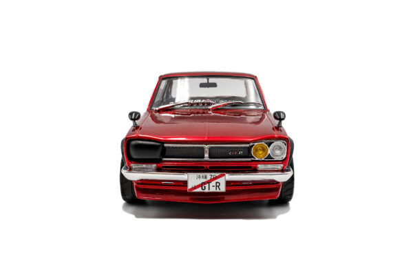 Solido 1:18 Nissan Skyline (C10) Hakosuka Solido Works Red Metallic 1970 (S1813002) Diecast Model 11 Solido 1:18 Nissan Skyline (C10) Hakosuka Solido Works Red Metallic 1970 (S1813002) Diecast Model