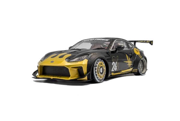 Solido 1:18 Toyota GR86 Liberty Walk Body Kit 2024 Black & Gold (S1813603) Diecast Model