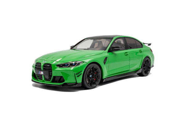 Solido 1:18 BMW M3 (G80) with Performance Parts Signal Green 2024 (S1814302) Diecast Model