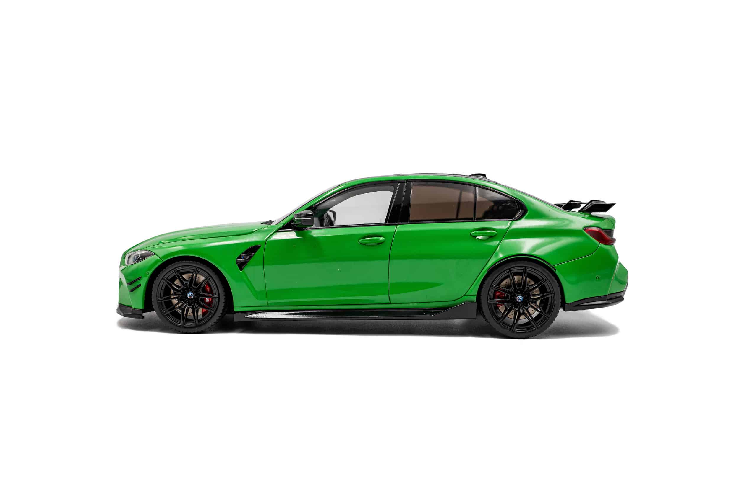 Solido 1:18 BMW M3 (G80) with Performance Parts Signal Green 2024 (S1814302) Diecast Model 6 Solido 1:18 BMW M3 (G80) with Performance Parts Signal Green 2024 (S1814302) Diecast Model - Image 6