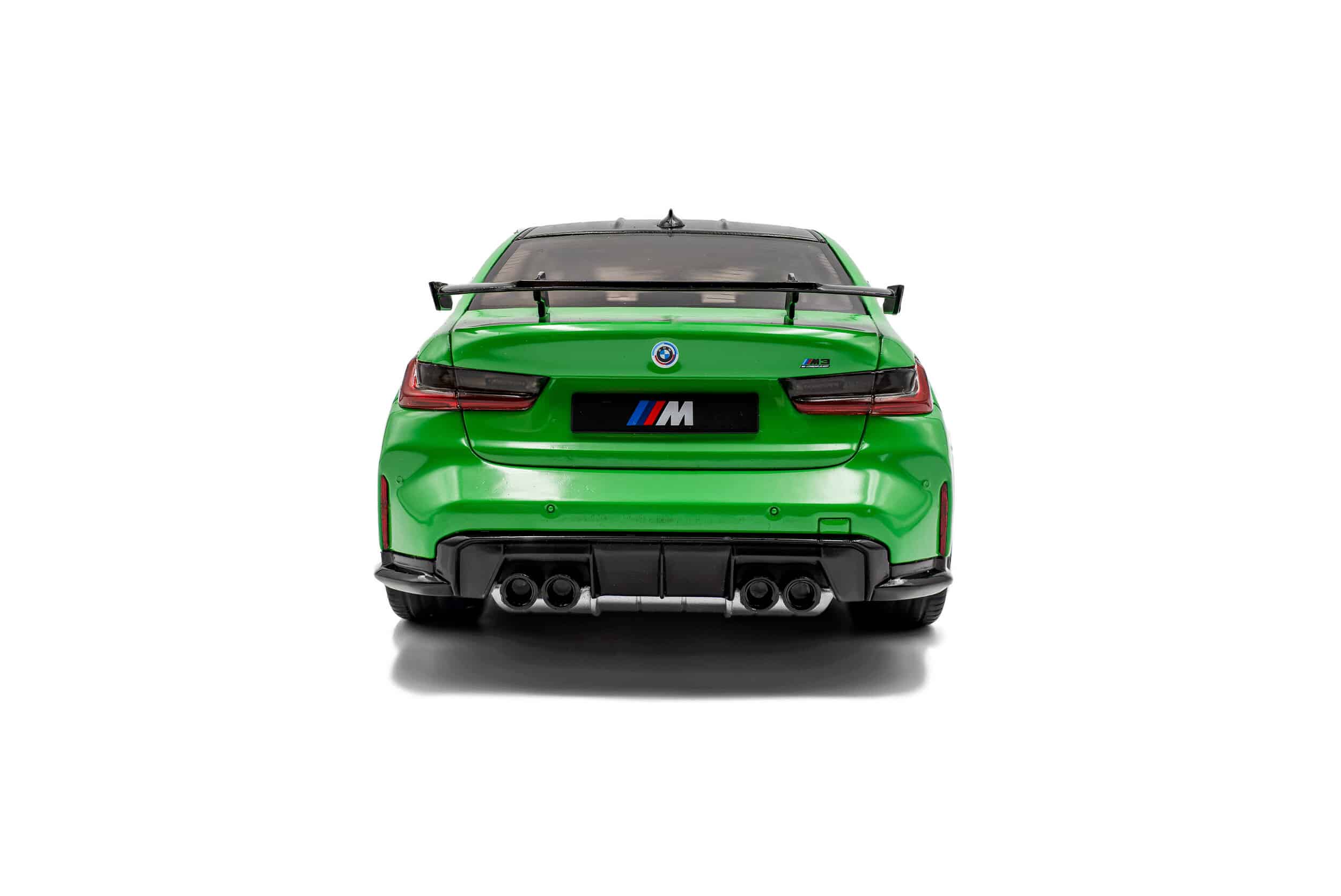 Solido 1:18 BMW M3 (G80) with Performance Parts Signal Green 2024 (S1814302) Diecast Model 5 Solido 1:18 BMW M3 (G80) with Performance Parts Signal Green 2024 (S1814302) Diecast Model - Image 5