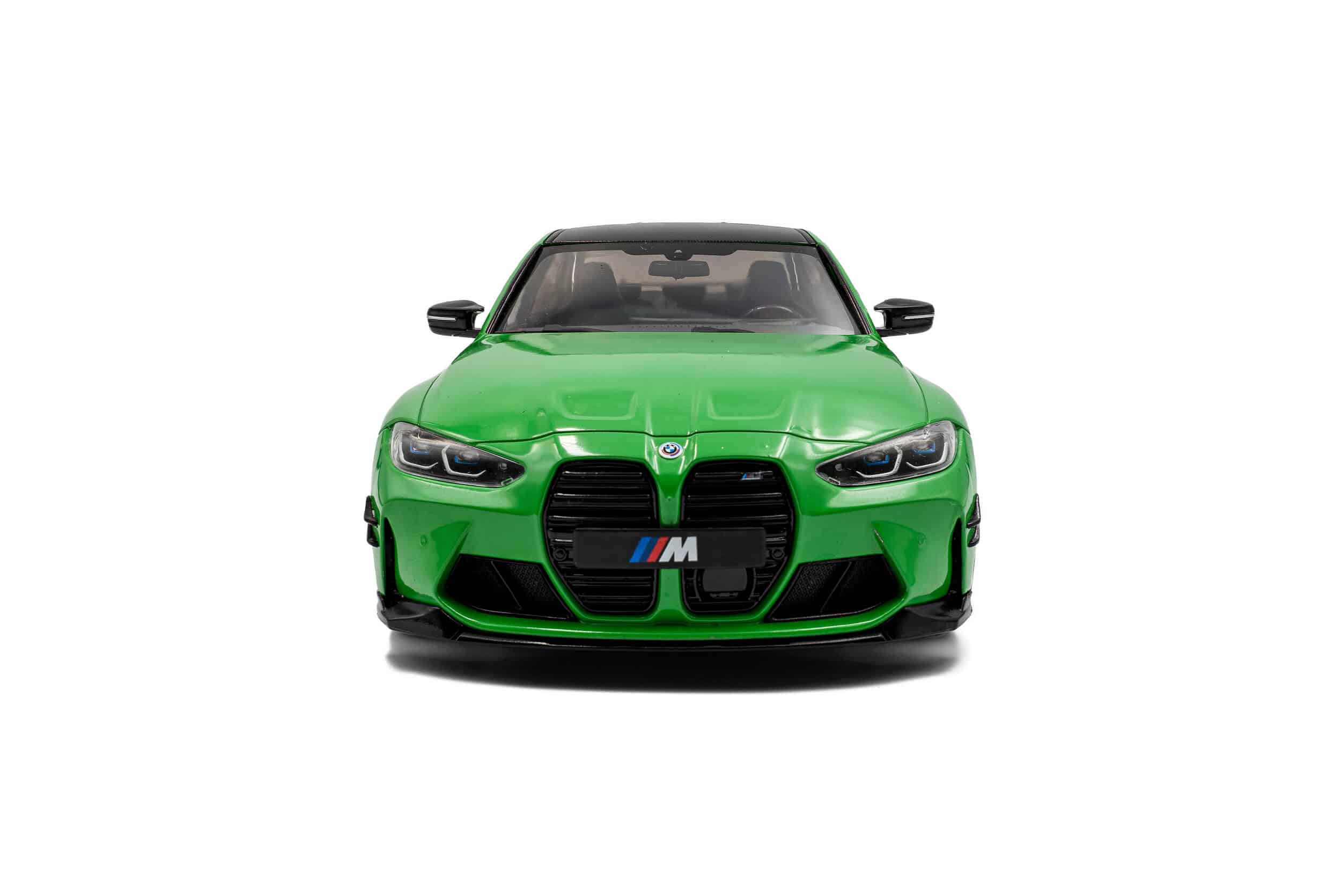 Solido 1:18 BMW M3 (G80) with Performance Parts Signal Green 2024 (S1814302) Diecast Model 4 Solido 1:18 BMW M3 (G80) with Performance Parts Signal Green 2024 (S1814302) Diecast Model - Image 4