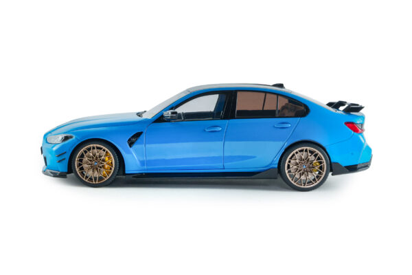 Diecast Model Shop - Model Universe 50 Alternative view of Solido – 1:18 BMW M3 (G80) Competition with M Performance Parts Daytona Beach Blue 2024 (S1814303) Diecast Model