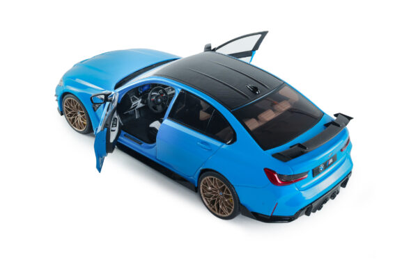 Solido – 1:18 BMW M3 (G80) Competition with M Performance Parts Daytona Beach Blue 2024 (S1814303) Diecast Model 19 Solido – 1:18 BMW M3 (G80) Competition with M Performance Parts Daytona Beach Blue 2024 (S1814303) Diecast Model