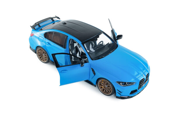 Solido – 1:18 BMW M3 (G80) Competition with M Performance Parts Daytona Beach Blue 2024 (S1814303) Diecast Model 20 Solido – 1:18 BMW M3 (G80) Competition with M Performance Parts Daytona Beach Blue 2024 (S1814303) Diecast Model