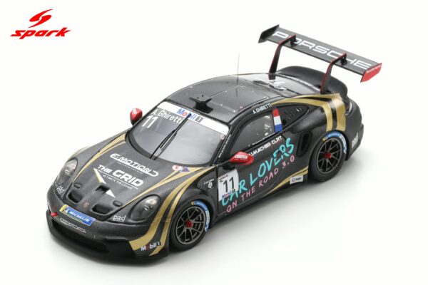 Spark 1:43 Porsche 911 GT3 Cup No.11 Alessandro Ghiretti Supercup Driver and Team Champion 2025 (S6339) Resin Model