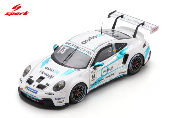 Spark 1:43 Porsche 911 GT3 Cup No.14 Daniel Ros Porsche Carrera Cup Scandinavia Champion 2025 (S6341) Resin Model
