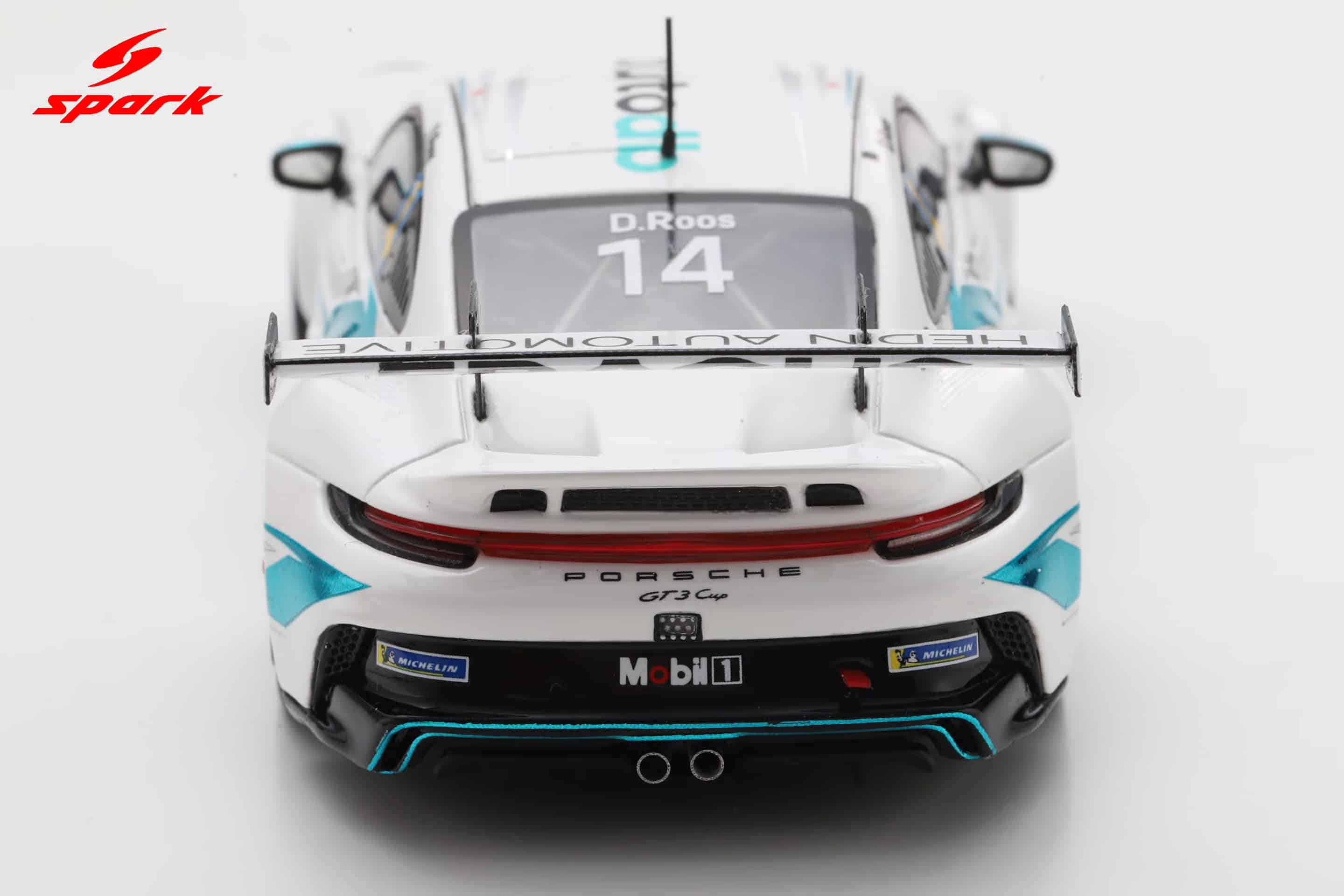 Spark 1:43 Porsche 911 GT3 Cup No.14 Daniel Ros Porsche Carrera Cup Scandinavia Champion 2025 (S6341) Resin Model 7 Spark 1:43 Porsche 911 GT3 Cup No.14 Daniel Ros Porsche Carrera Cup Scandinavia Champion 2025 (S6341) Resin Model - Image 7