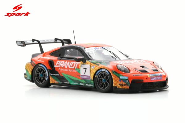Alternative view of Spark 1:43 Porsche 911 GT3 Cup No.7 Miguel Paludo Porsche Carrera Cup Brazil Champion 2025 (S6342) Resin Model