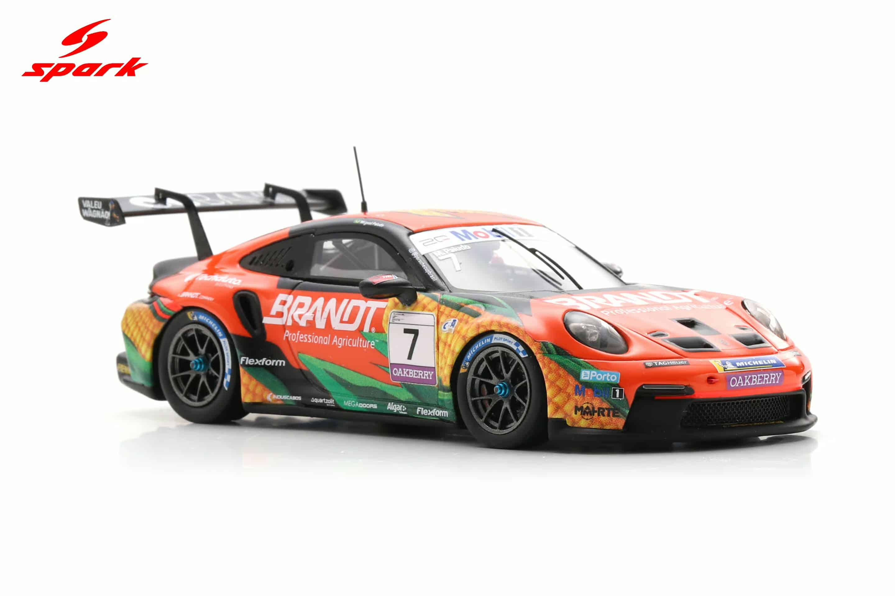 Spark 1:43 Porsche 911 GT3 Cup No.7 Miguel Paludo Porsche Carrera Cup Brazil Champion 2025 (S6342) Resin Model 2 Spark 1:43 Porsche 911 GT3 Cup No.7 Miguel Paludo Porsche Carrera Cup Brazil Champion 2025 (S6342) Resin Model - Image 2