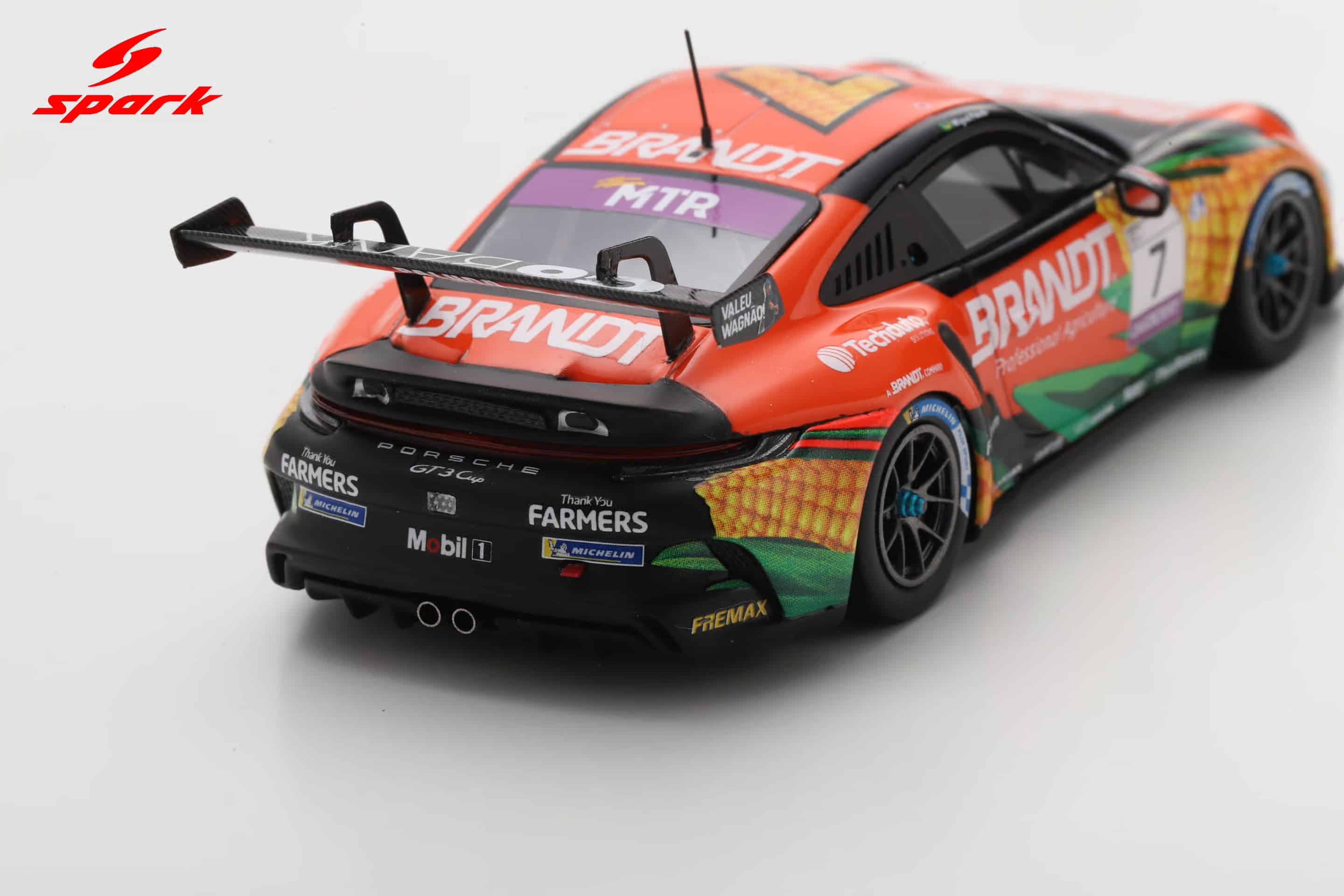 Spark 1:43 Porsche 911 GT3 Cup No.7 Miguel Paludo Porsche Carrera Cup Brazil Champion 2025 (S6342) Resin Model 7 Spark 1:43 Porsche 911 GT3 Cup No.7 Miguel Paludo Porsche Carrera Cup Brazil Champion 2025 (S6342) Resin Model - Image 7