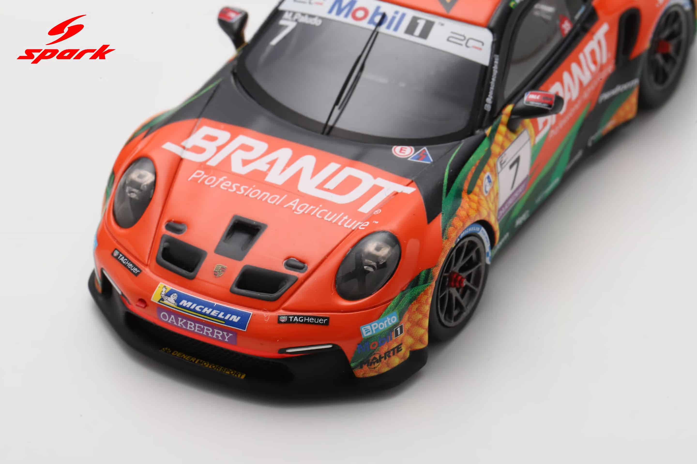 Spark 1:43 Porsche 911 GT3 Cup No.7 Miguel Paludo Porsche Carrera Cup Brazil Champion 2025 (S6342) Resin Model 8 Spark 1:43 Porsche 911 GT3 Cup No.7 Miguel Paludo Porsche Carrera Cup Brazil Champion 2025 (S6342) Resin Model - Image 8