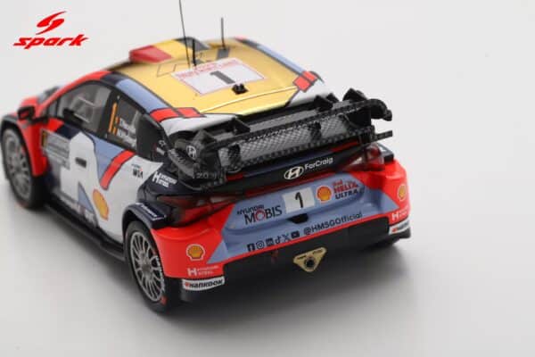 Spark 1:43 Hyundai i20N Rally1 No.16 3rd Rally Monte Carlo 2025 Adrien Fourmaux, Alexandre Coria (S6907) Resin Model 14 Spark 1:43 Hyundai i20N Rally1 No.16 3rd Rally Monte Carlo 2025 Adrien Fourmaux, Alexandre Coria (S6907) Resin Model