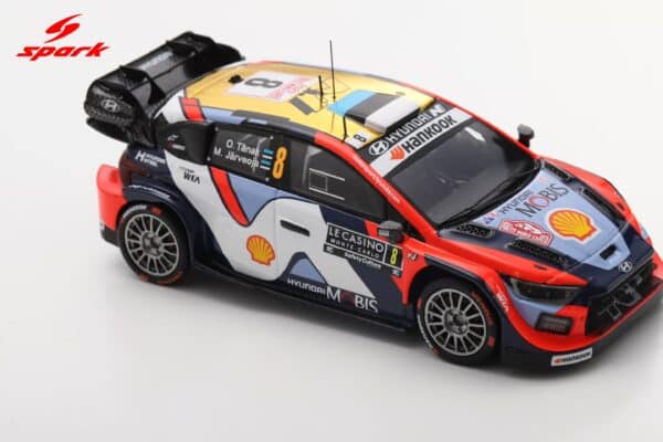 Spark 1:43 Hyundai i20N Rally1 No.8 Rally Monte Carlo 2025 Ott Tänak, Martin Järveoja (S6908) Resin Model 11 Spark 1:43 Hyundai i20N Rally1 No.8 Rally Monte Carlo 2025 Ott Tänak, Martin Järveoja (S6908) Resin Model