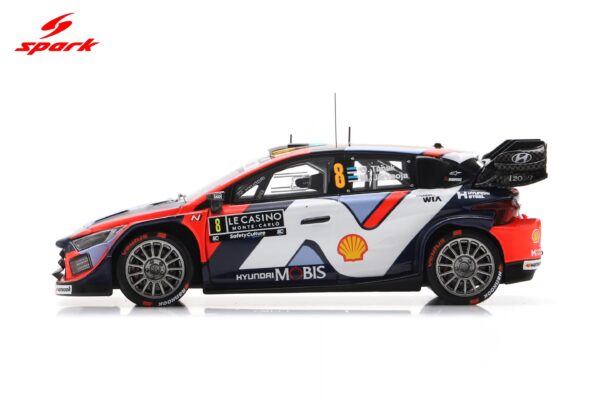 Spark 1:43 Hyundai i20N Rally1 No.8 Rally Monte Carlo 2025 Ott Tänak, Martin Järveoja (S6908) Resin Model 13 Spark 1:43 Hyundai i20N Rally1 No.8 Rally Monte Carlo 2025 Ott Tänak, Martin Järveoja (S6908) Resin Model