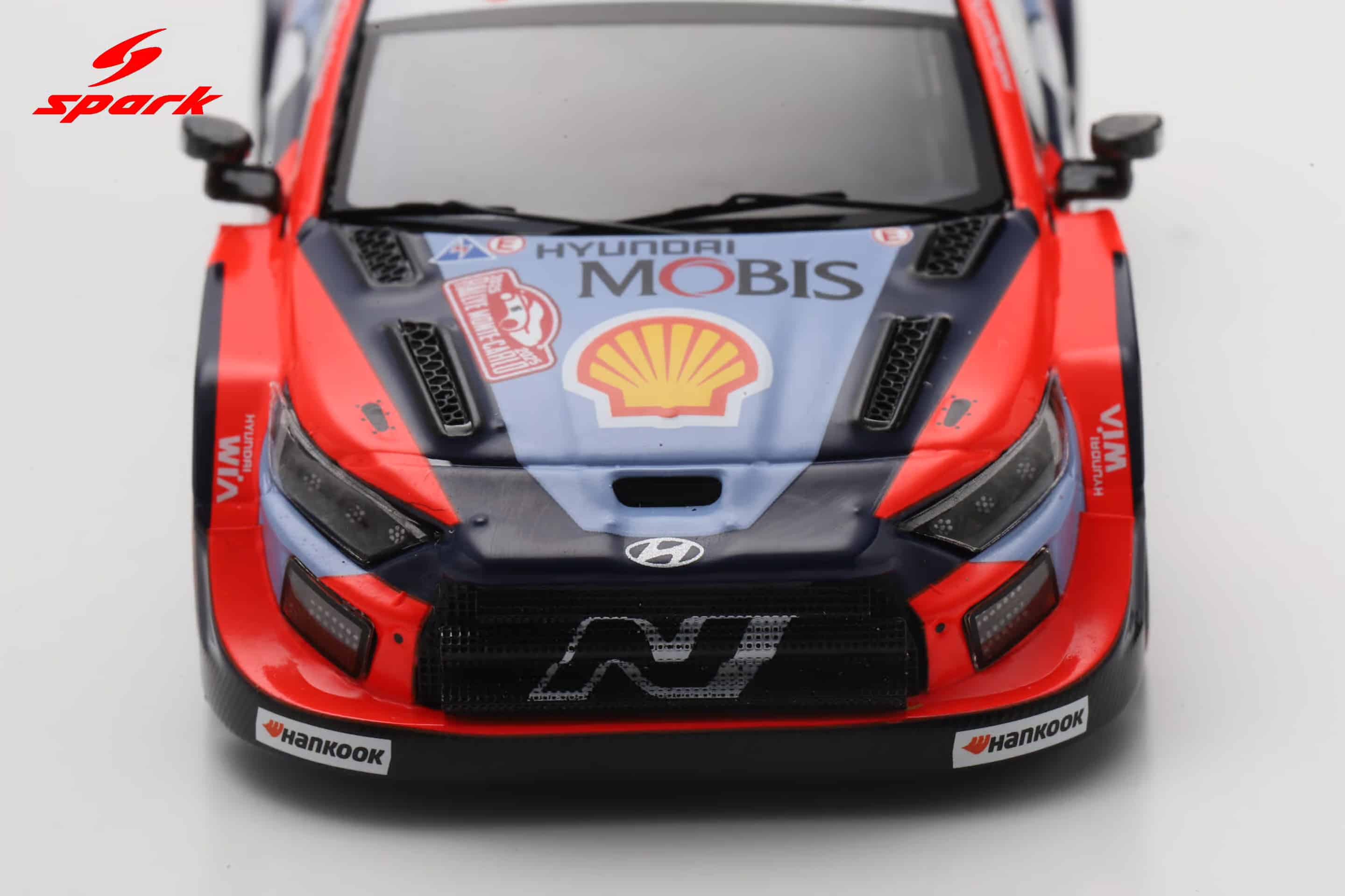 Spark 1:43 Hyundai i20N Rally1 No.1 Rally Monte Carlo 2025 Thierry Neuville, Martijn Wydaeghe (S6909) Resin Model 4 Spark 1:43 Hyundai i20N Rally1 No.1 Rally Monte Carlo 2025 Thierry Neuville, Martijn Wydaeghe (S6909) Resin Model - Image 4