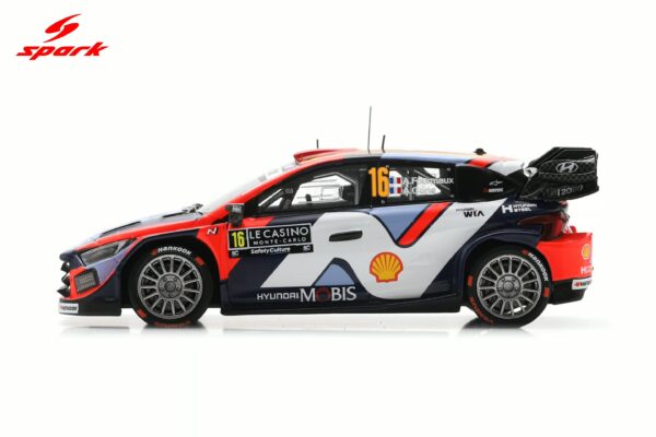 Spark 1:43 Hyundai i20N Rally1 No.1 Rally Monte Carlo 2025 Thierry Neuville, Martijn Wydaeghe (S6909) Resin Model 12 Spark 1:43 Hyundai i20N Rally1 No.1 Rally Monte Carlo 2025 Thierry Neuville, Martijn Wydaeghe (S6909) Resin Model