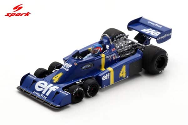 Spark 1:43 Tyrrell P34 No.4 Patrick Depailler 2nd Sweden GP 1976 (S7307) Resin Model