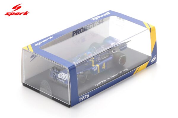 Spark 1:43 Tyrrell P34 No.4 Patrick Depailler 2nd Sweden GP 1976 (S7307) Resin Model 11 Spark 1:43 Tyrrell P34 No.4 Patrick Depailler 2nd Sweden GP 1976 (S7307) Resin Model
