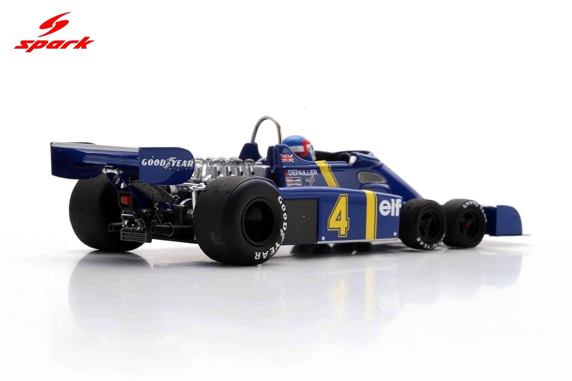 Spark 1:43 Tyrrell P34 No.4 Patrick Depailler 2nd Sweden GP 1976 (S7307) Resin Model 5 Spark 1:43 Tyrrell P34 No.4 Patrick Depailler 2nd Sweden GP 1976 (S7307) Resin Model - Image 5