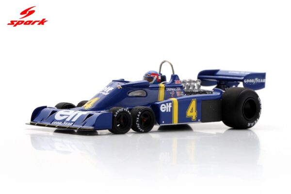 Spark 1:43 Tyrrell P34 No.4 Patrick Depailler 2nd Sweden GP 1976 (S7307) Resin Model 14 Spark 1:43 Tyrrell P34 No.4 Patrick Depailler 2nd Sweden GP 1976 (S7307) Resin Model