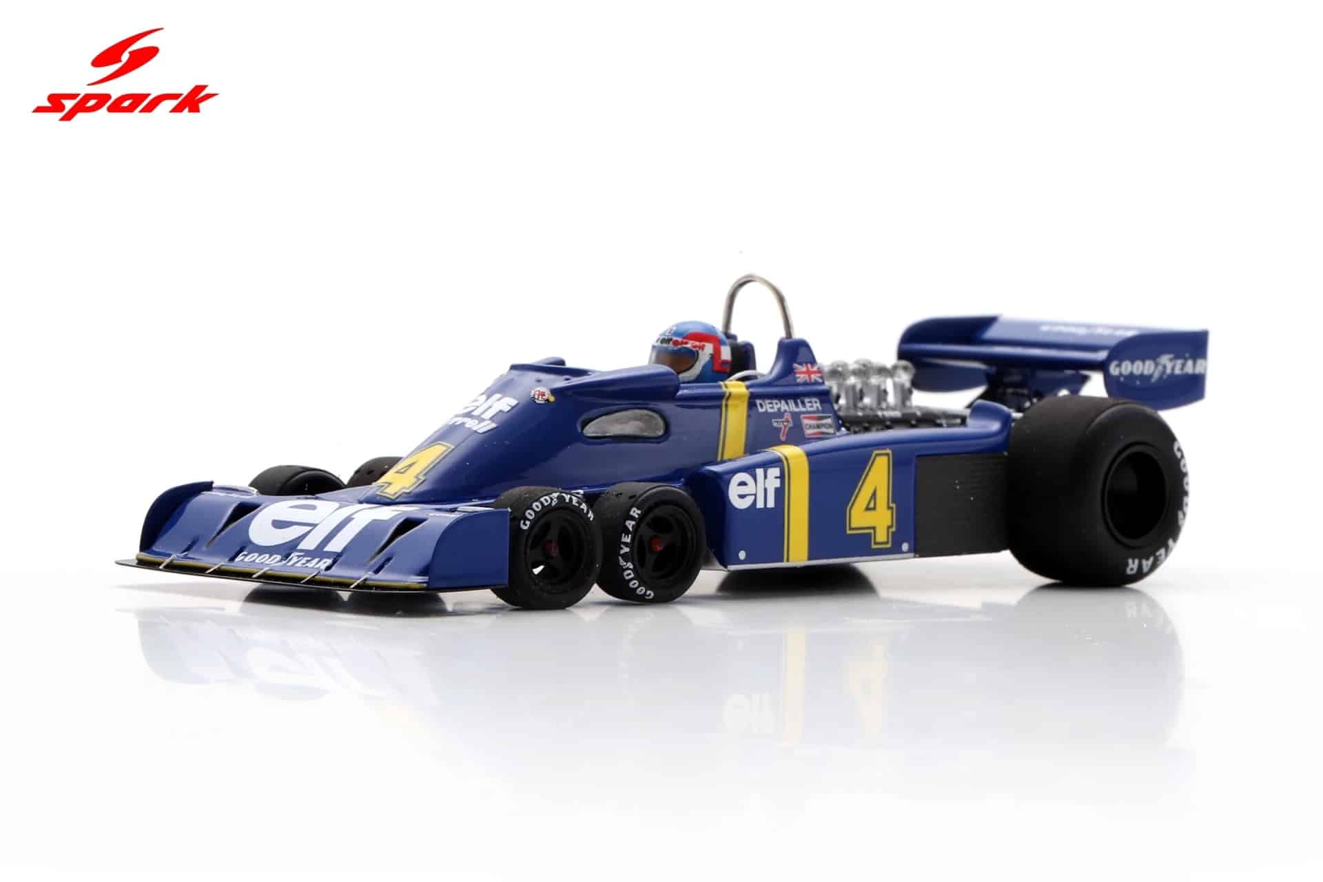 Spark 1:43 Tyrrell P34 No.4 Patrick Depailler 2nd Sweden GP 1976 (S7307) Resin Model 7 Spark 1:43 Tyrrell P34 No.4 Patrick Depailler 2nd Sweden GP 1976 (S7307) Resin Model - Image 7