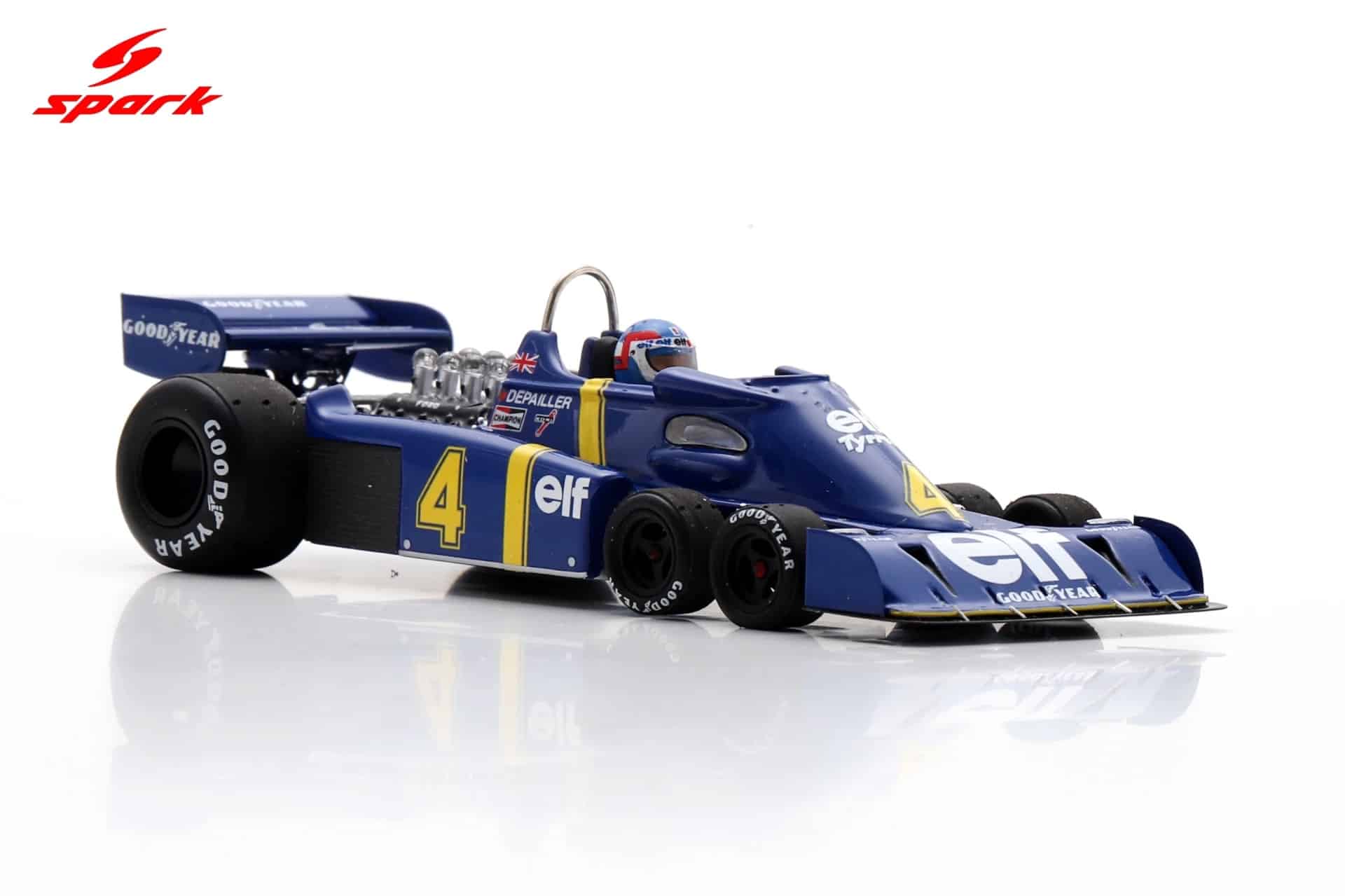 Spark 1:43 Tyrrell P34 No.4 Patrick Depailler 2nd Sweden GP 1976 (S7307) Resin Model 8 Spark 1:43 Tyrrell P34 No.4 Patrick Depailler 2nd Sweden GP 1976 (S7307) Resin Model - Image 8