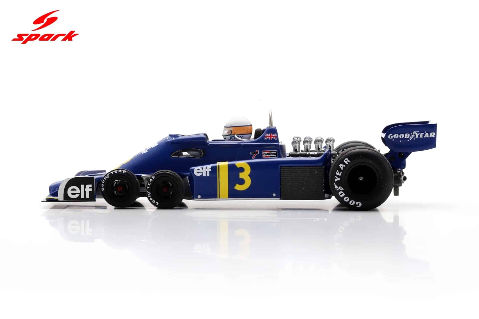 Spark 1:43 Tyrrell P34 No.3 Jody Scheckter 5th Dutch GP 1976 (S7309) Resin Model 5 Spark 1:43 Tyrrell P34 No.3 Jody Scheckter 5th Dutch GP 1976 (S7309) Resin Model - Image 5