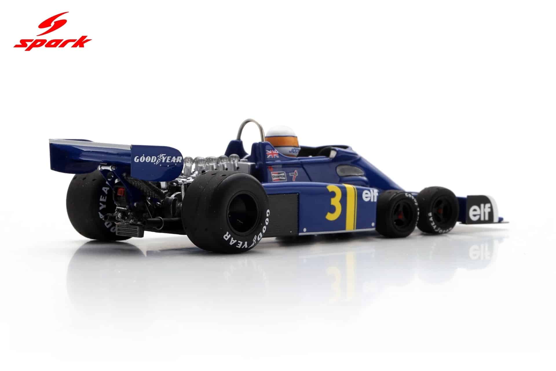 Spark 1:43 Tyrrell P34 No.3 Jody Scheckter 5th Dutch GP 1976 (S7309) Resin Model 7 Spark 1:43 Tyrrell P34 No.3 Jody Scheckter 5th Dutch GP 1976 (S7309) Resin Model - Image 7