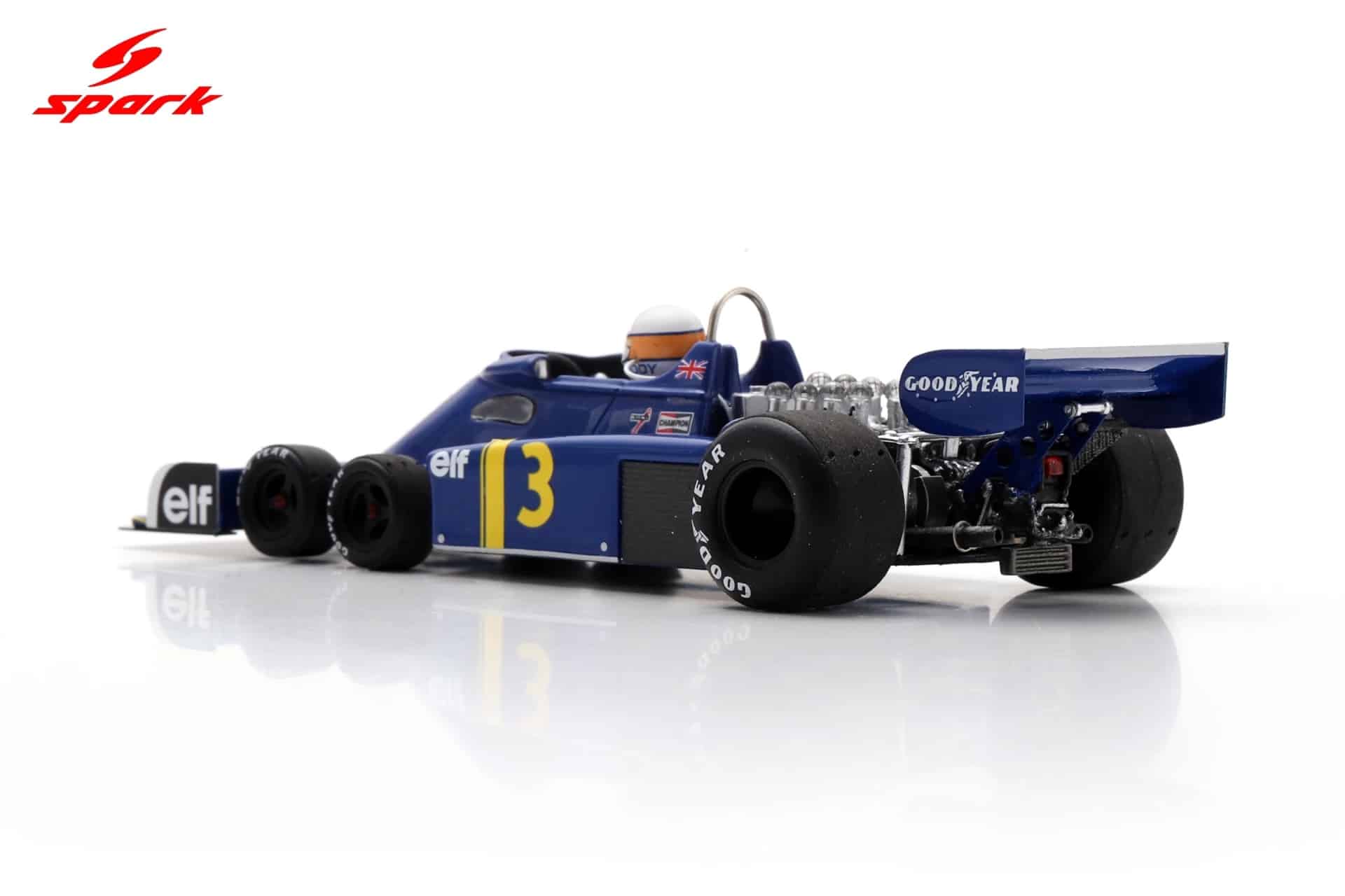 Spark 1:43 Tyrrell P34 No.3 Jody Scheckter 5th Dutch GP 1976 (S7309) Resin Model 8 Spark 1:43 Tyrrell P34 No.3 Jody Scheckter 5th Dutch GP 1976 (S7309) Resin Model - Image 8