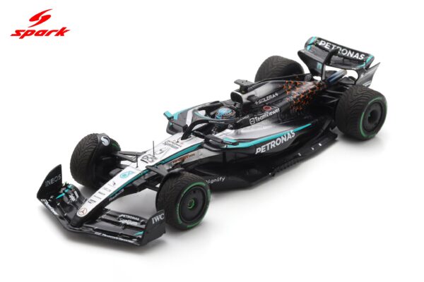 Spark 1:43 Mercedes-AMG W16 No.63 George Russell British GP 2025 (S9598) Resin Model