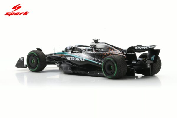 Alternative view of Spark 1:43 Mercedes-AMG W16 No.63 George Russell British GP 2025 (S9598) Resin Model