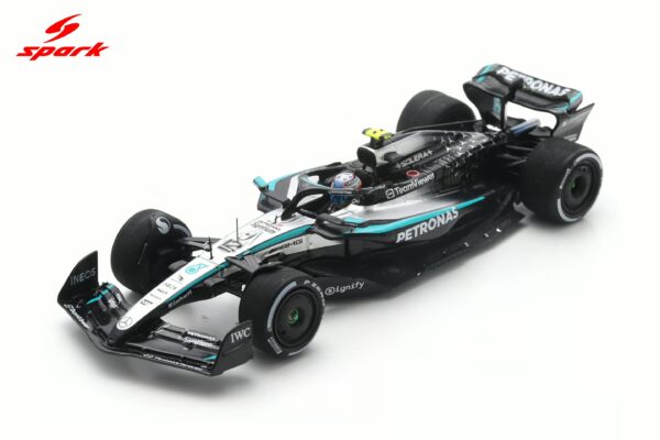 Spark 1:43 Mercedes W16 No.12 Mercedes-AMG PETRONAS Formula One Team 4th Azerbaijan GP 2025 Andrea Kimi Antonelli (S9632) Resin Model