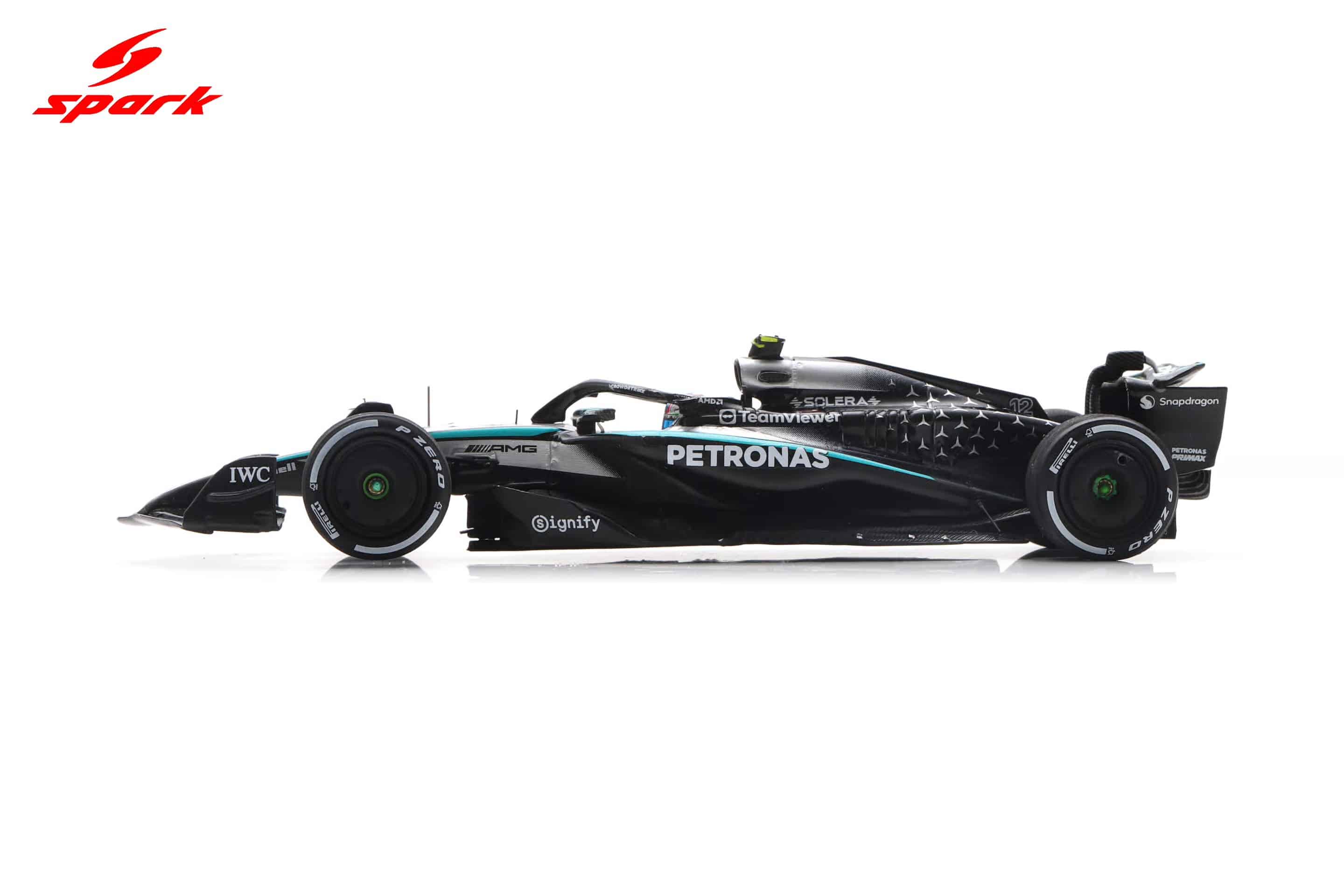 Spark 1:43 Mercedes W16 No.12 Mercedes-AMG PETRONAS Formula One Team 4th Azerbaijan GP 2025 Andrea Kimi Antonelli (S9632) Resin Model 2 Spark 1:43 Mercedes W16 No.12 Mercedes-AMG PETRONAS Formula One Team 4th Azerbaijan GP 2025 Andrea Kimi Antonelli (S9632) Resin Model - Image 2