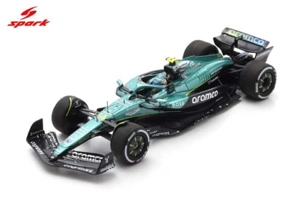 Spark 1:43 Aston Martin AMR25 No.14 Aston Martin Aramco Formula One Team 5th Hungarian GP 2025 Fernando Alonso (S9639) Resin Model