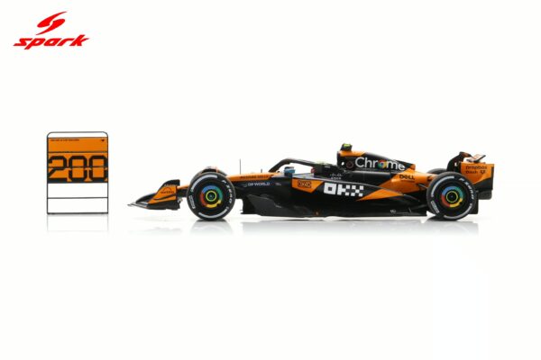 Spark 1:43 McLaren MCL39 No.4 McLaren Formula 1 Team Winner Hungarian GP 2025 Lando Norris McLaren 200GP (with pit board) (S9640) Resin Model 11 Spark 1:43 McLaren MCL39 No.4 McLaren Formula 1 Team Winner Hungarian GP 2025 Lando Norris McLaren 200GP (with pit board) (S9640) Resin Model