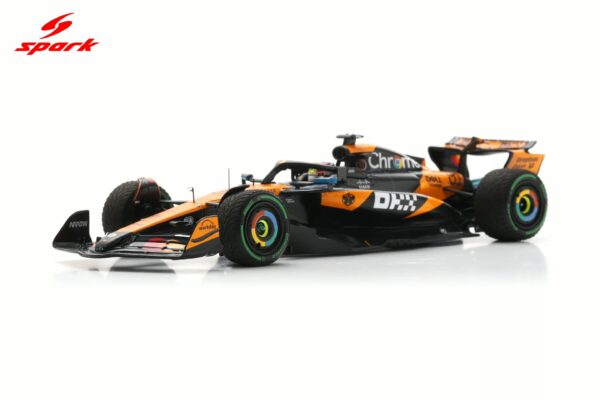 Alternative view of Spark 1:43 McLaren MCL39 No.81 McLaren Formula 1 Team Winner Belgian GP 2025 Oscar Piastri (S9641) Resin Model