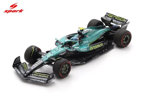 Spark 1:43 Aston Martin AMR25 No.14 US GP 2025 Aston Martin Aramco Formula One Team Fernando Alonso (S9648) Resin Model