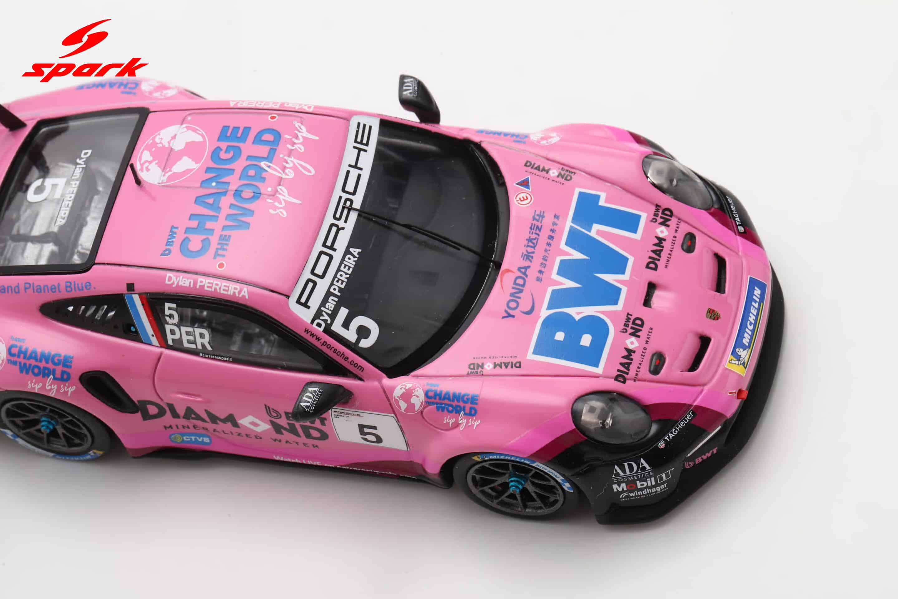 Spark 1:43 Porsche 911 GT3 Cup No.5 Dylan Pereira Porsche Carrera Cup Asia Champion 2025 (SA315) Limited Edition Resin Model 7 Spark 1:43 Porsche 911 GT3 Cup No.5 Dylan Pereira Porsche Carrera Cup Asia Champion 2025 (SA315) Limited Edition Resin Model - Image 7