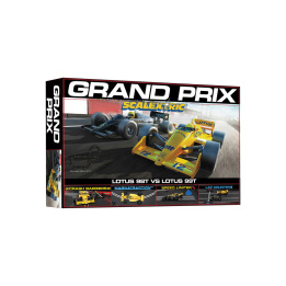 scalextric 1980s grand prix race set - 1:32 slot car sets (c1432m)
