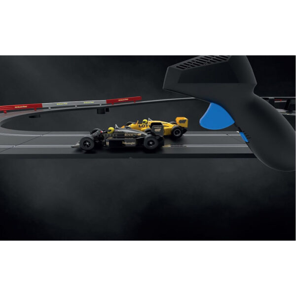 scalextric 1980s grand prix race set - 1:32 slot car sets (c1432m)