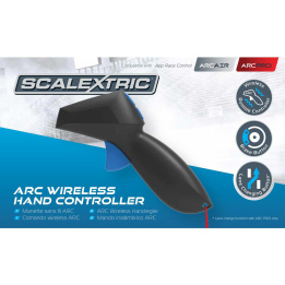 scalextric arc air and arc pro wireless hand throttle - 1:32 power and control (c8438)
